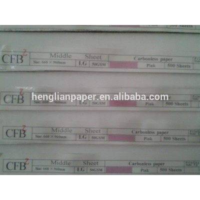 55GSM Carbonless Paper CB/CFB/CF